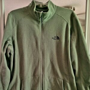 The North Face Olive Fleece Jacket